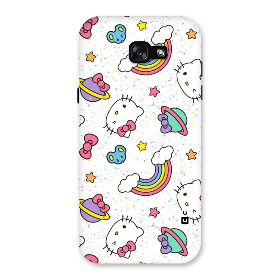 Rainbow Kit Tee Back Case for Galaxy A7 (2017)