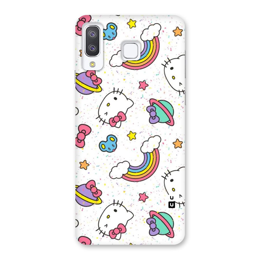 Rainbow Kit Tee Back Case for Galaxy A8 Star