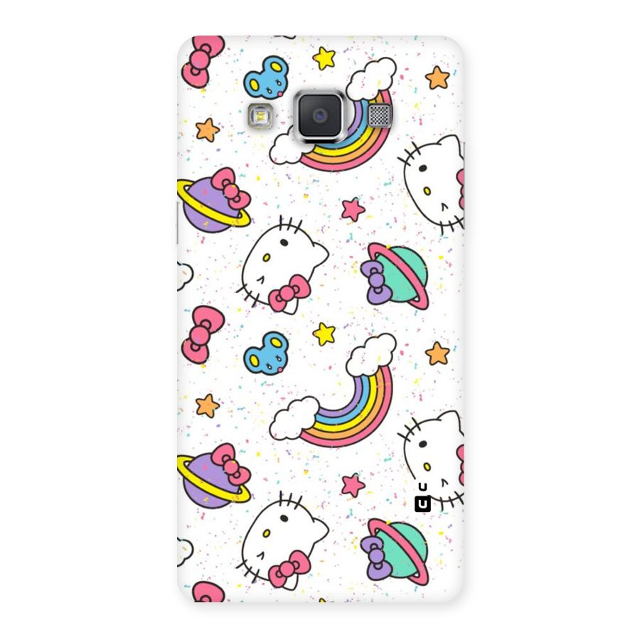 Rainbow Kit Tee Back Case for Galaxy Grand Max