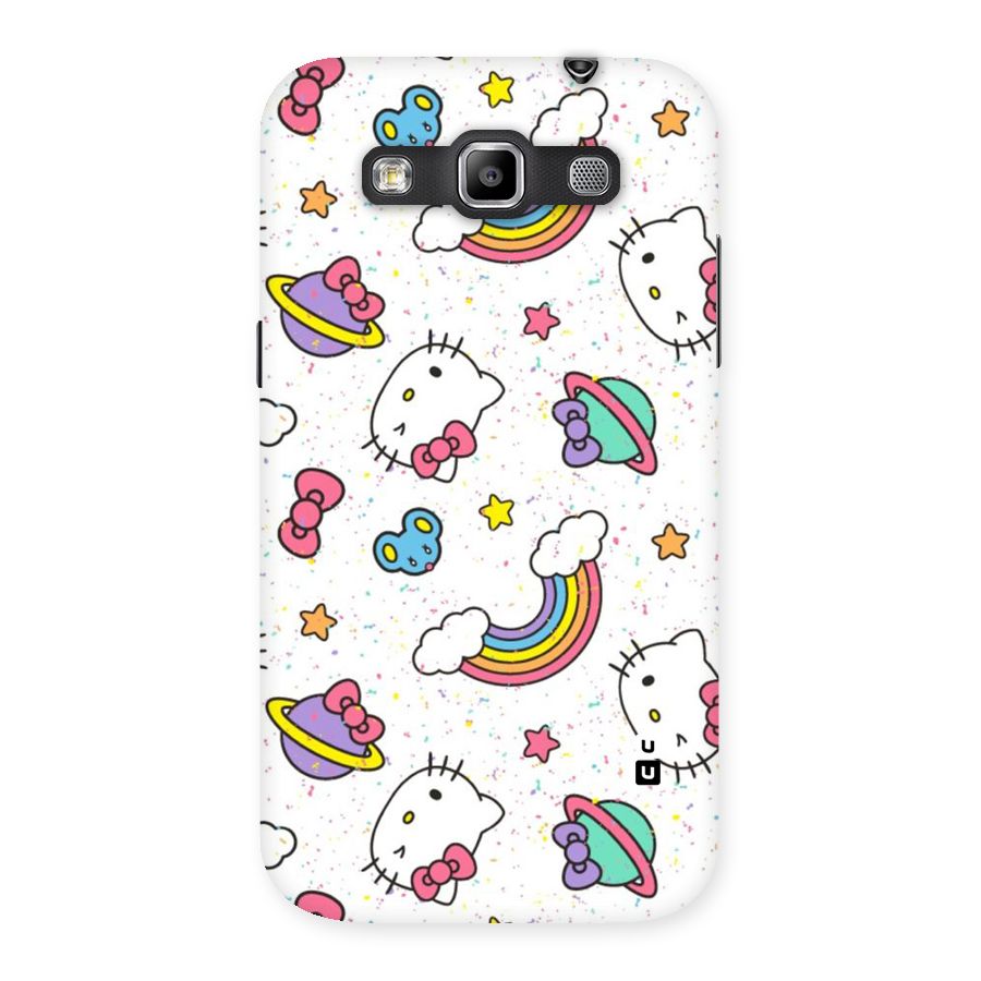 Rainbow Kit Tee Back Case for Galaxy Grand Quattro