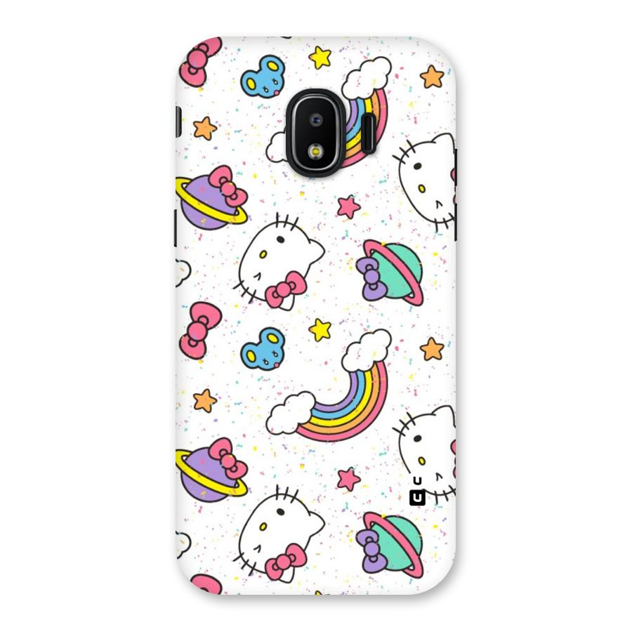 Rainbow Kit Tee Back Case for Galaxy J2 Pro 2018