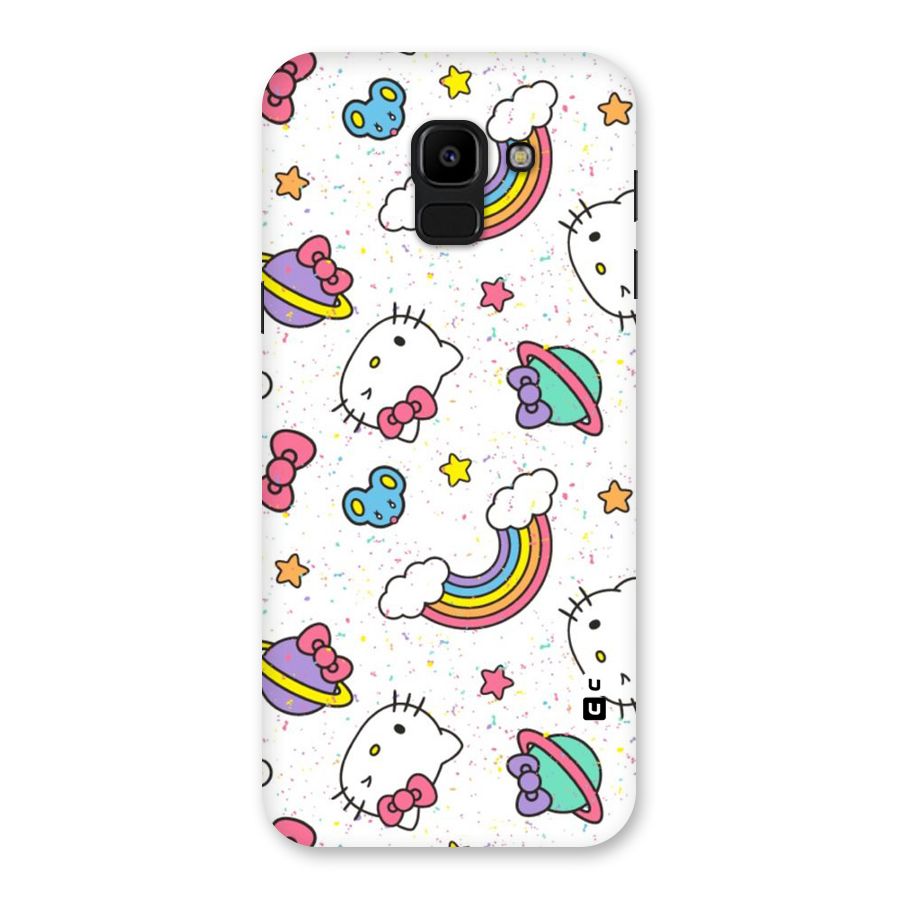Rainbow Kit Tee Back Case for Galaxy J6