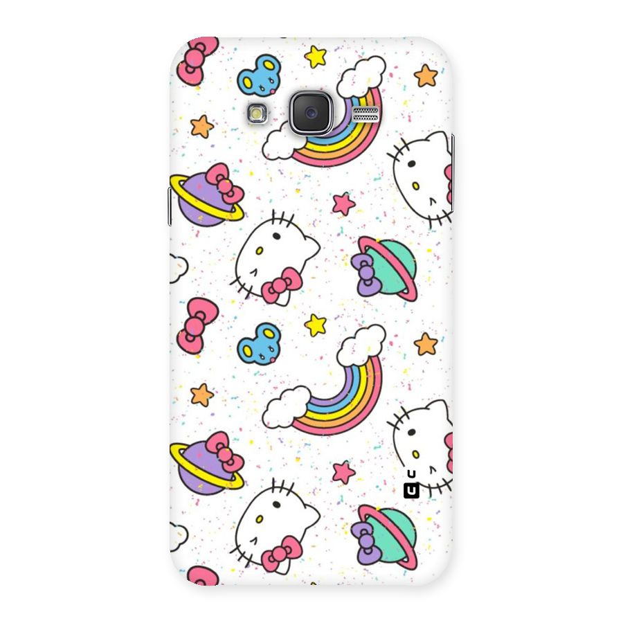 Rainbow Kit Tee Back Case for Galaxy J7