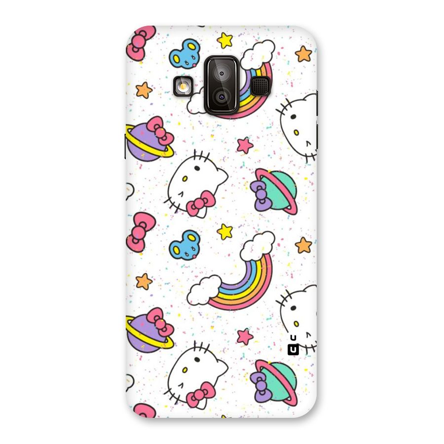 Rainbow Kit Tee Back Case for Galaxy J7 Duo