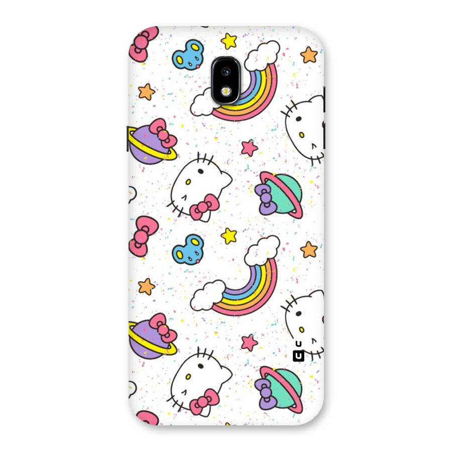 Rainbow Kit Tee Back Case for Galaxy J7 Pro