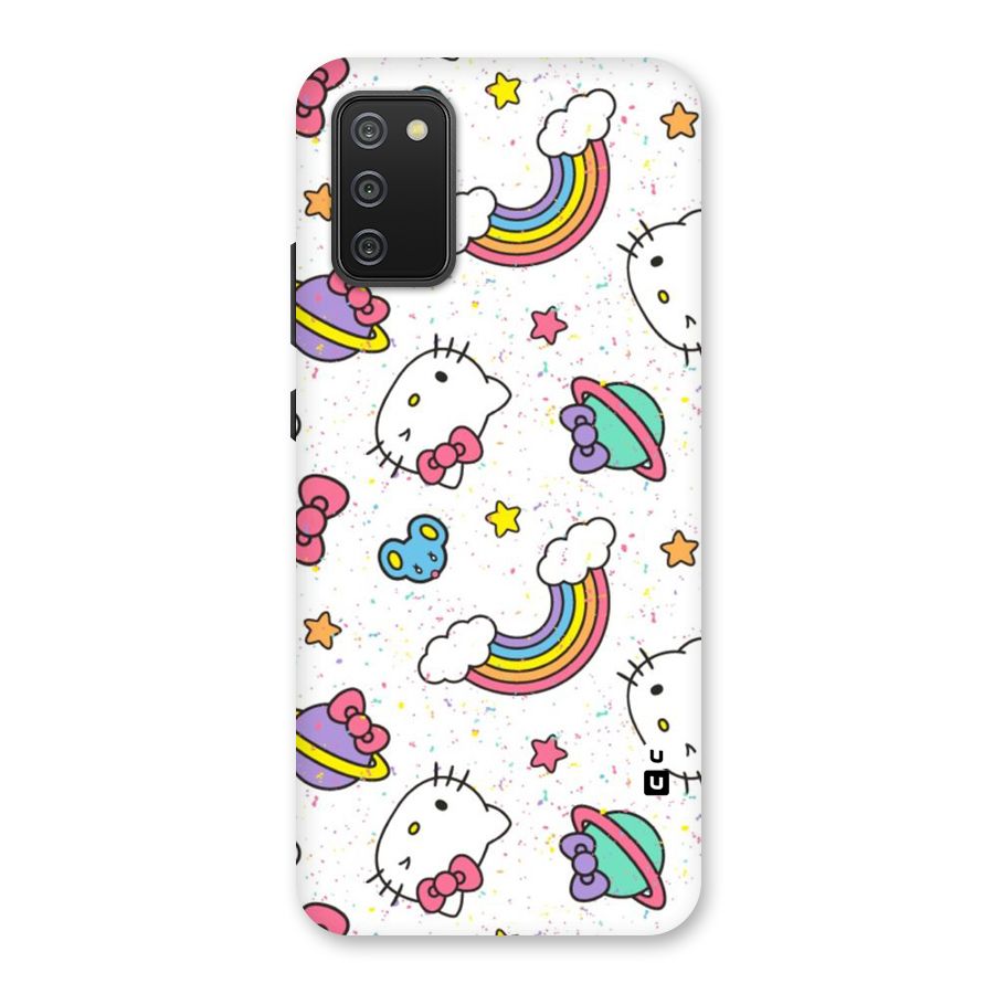 Rainbow Kit Tee Back Case for Galaxy M02s