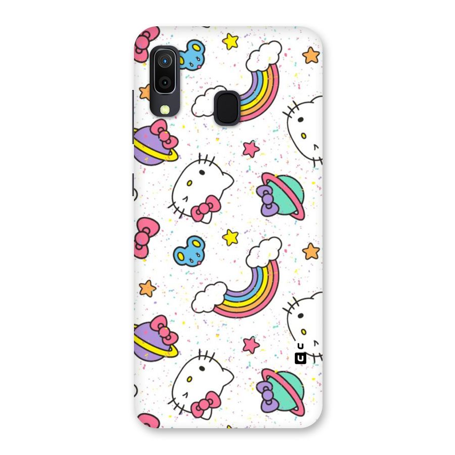Rainbow Kit Tee Back Case for Galaxy M10s