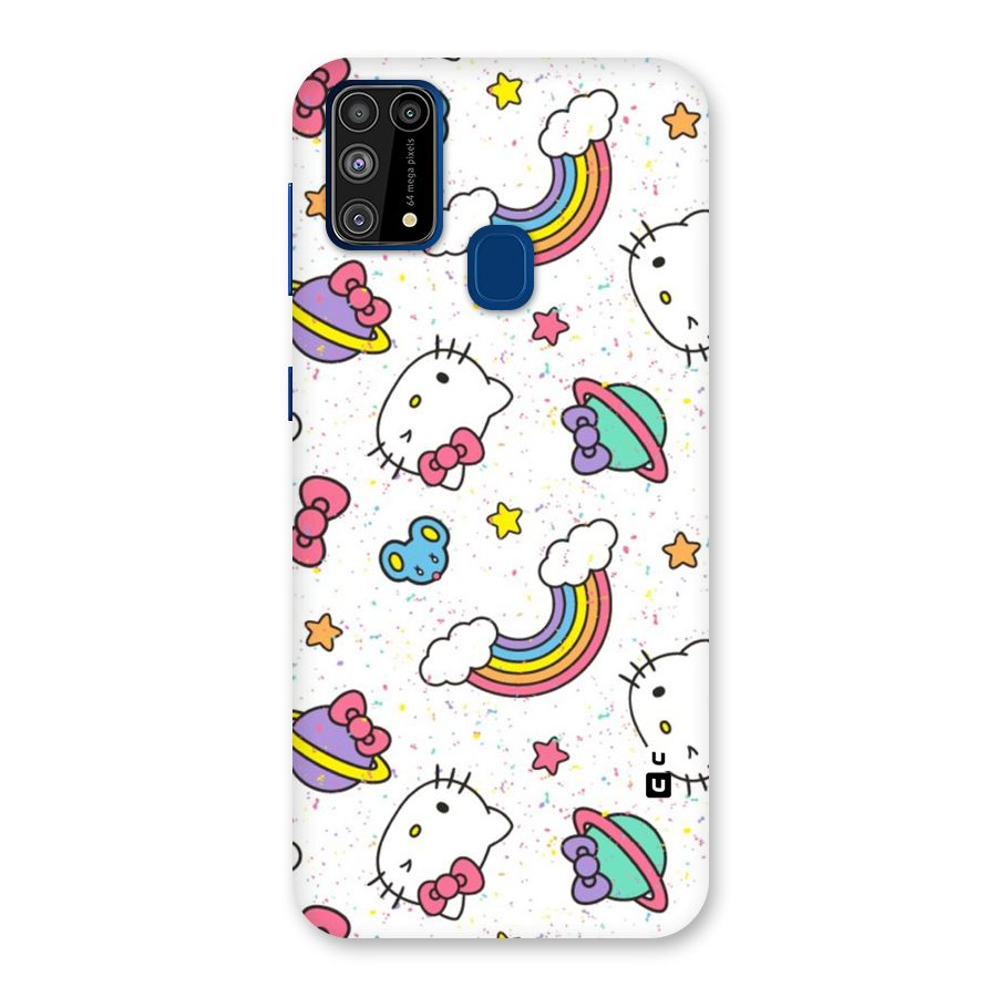 Rainbow Kit Tee Back Case for Galaxy M31