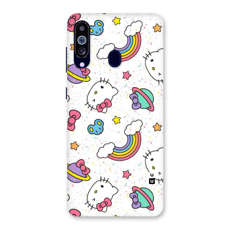 Rainbow Kit Tee Back Case for Galaxy M40