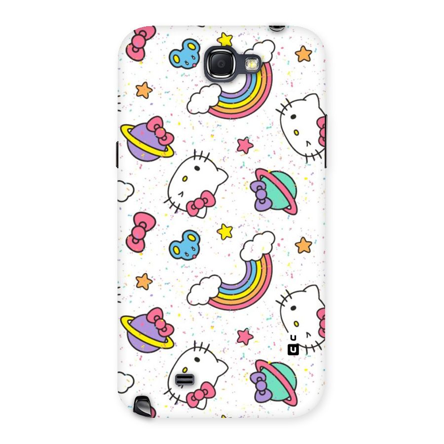 Rainbow Kit Tee Back Case for Galaxy Note 2
