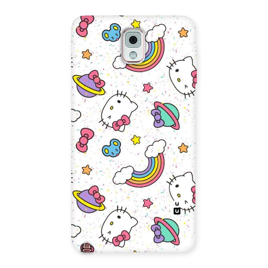 Rainbow Kit Tee Back Case for Galaxy Note 3