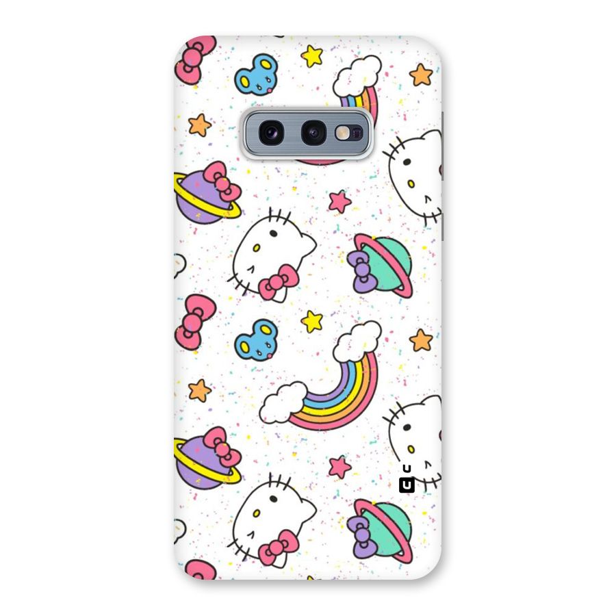 Rainbow Kit Tee Back Case for Galaxy S10e