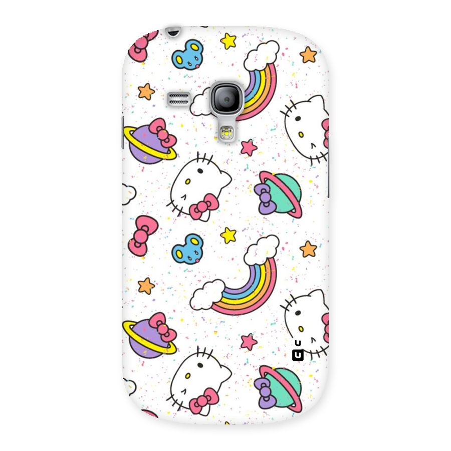 Rainbow Kit Tee Back Case for Galaxy S3 Mini