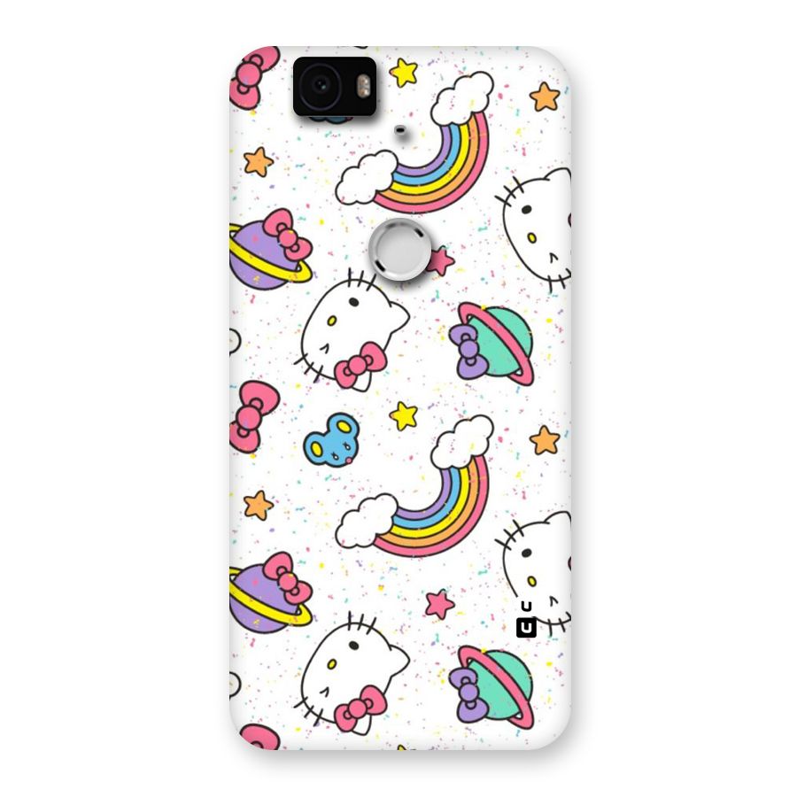 Rainbow Kit Tee Back Case for Google Nexus-6P
