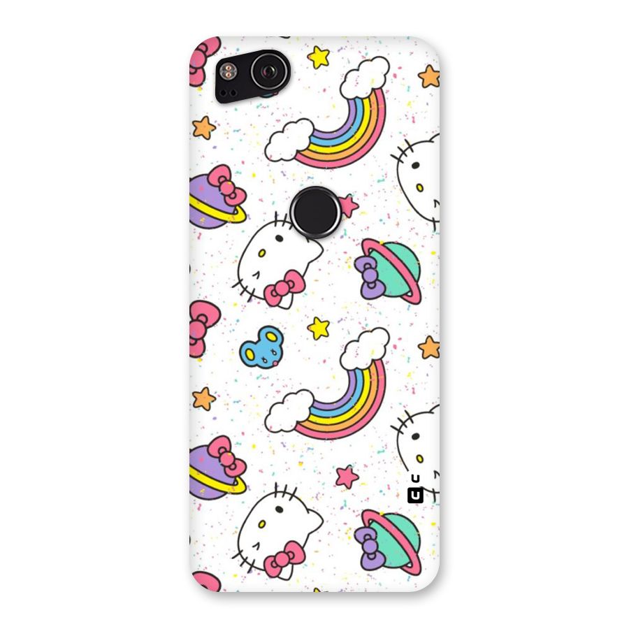 Rainbow Kit Tee Back Case for Google Pixel 2