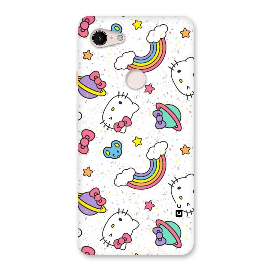 Rainbow Kit Tee Back Case for Google Pixel 3 XL