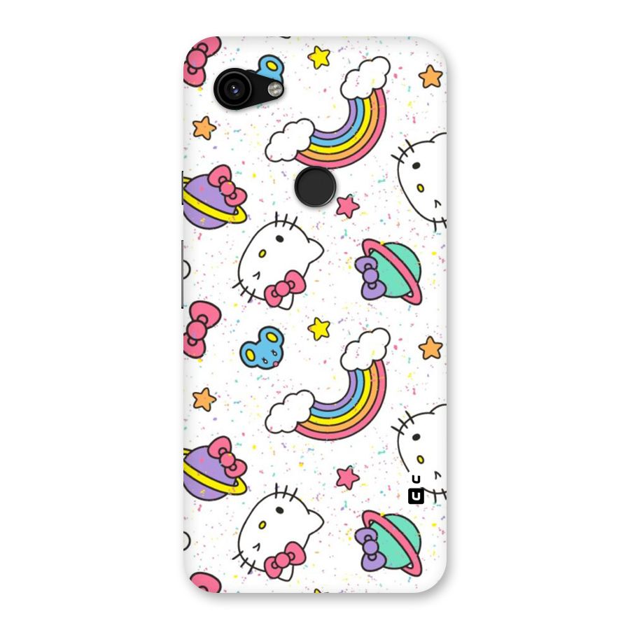 Rainbow Kit Tee Back Case for Google Pixel 3a XL