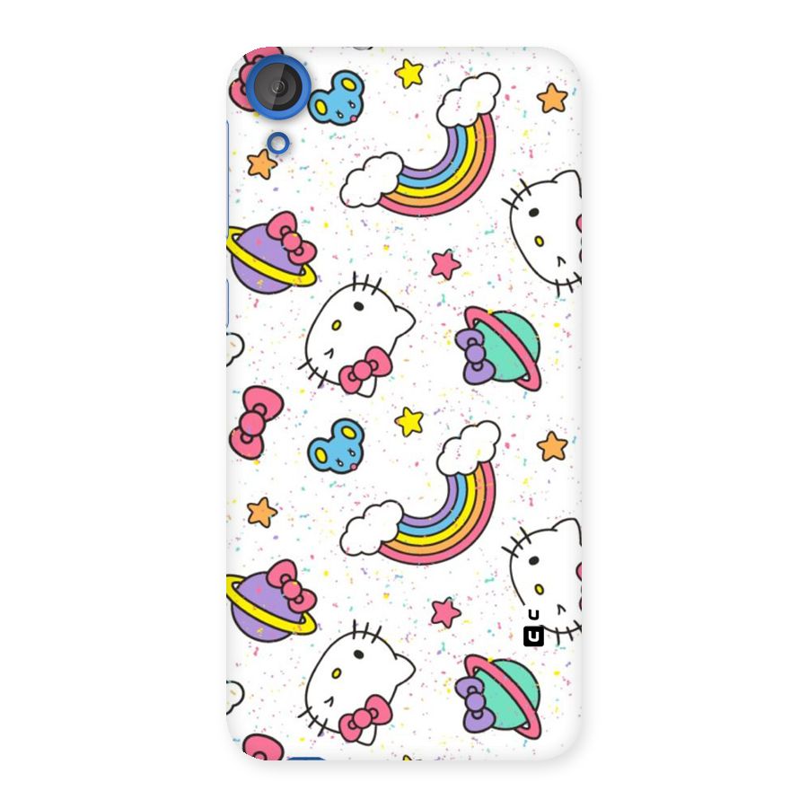 Rainbow Kit Tee Back Case for HTC Desire 820