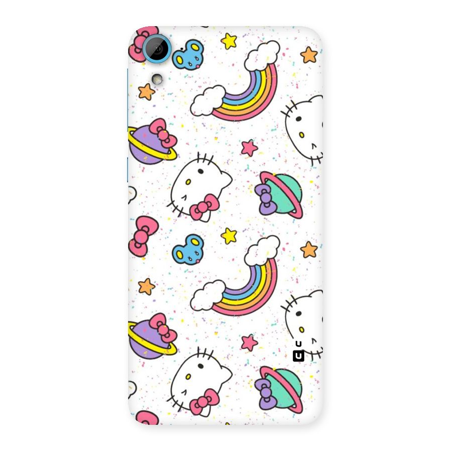 Rainbow Kit Tee Back Case for HTC Desire 826