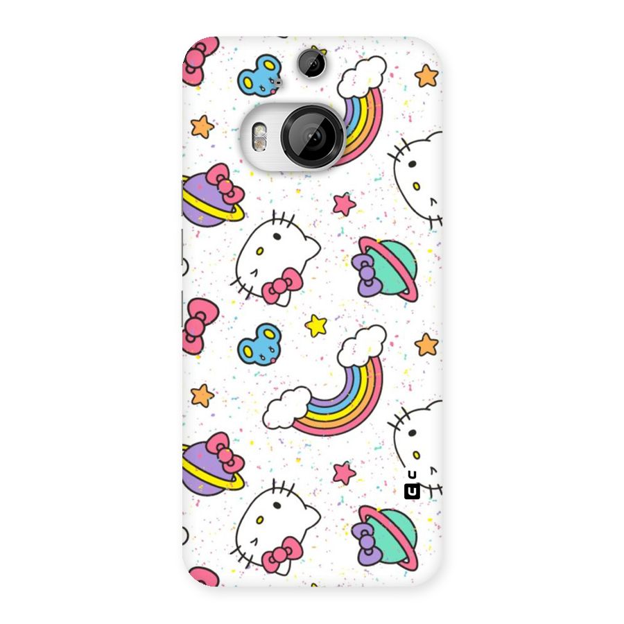Rainbow Kit Tee Back Case for HTC One M9 Plus