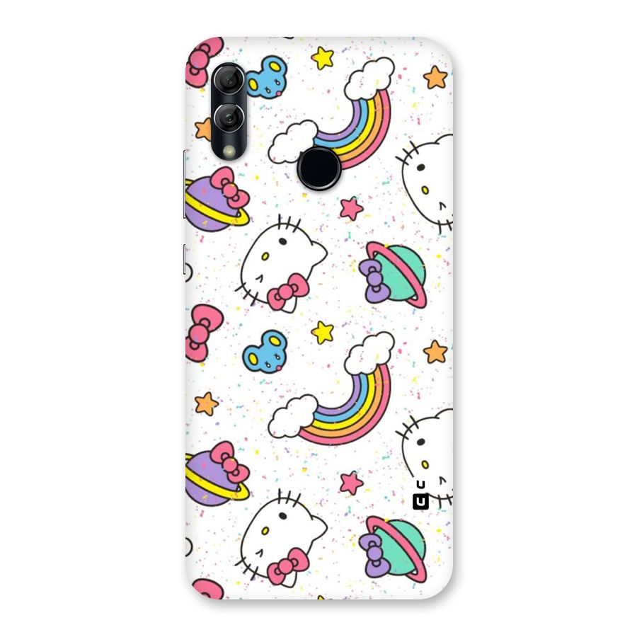 Rainbow Kit Tee Back Case for Honor 10 Lite