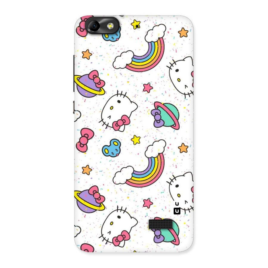 Rainbow Kit Tee Back Case for Honor 4C