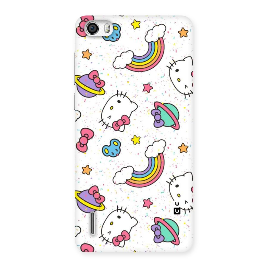 Rainbow Kit Tee Back Case for Honor 6