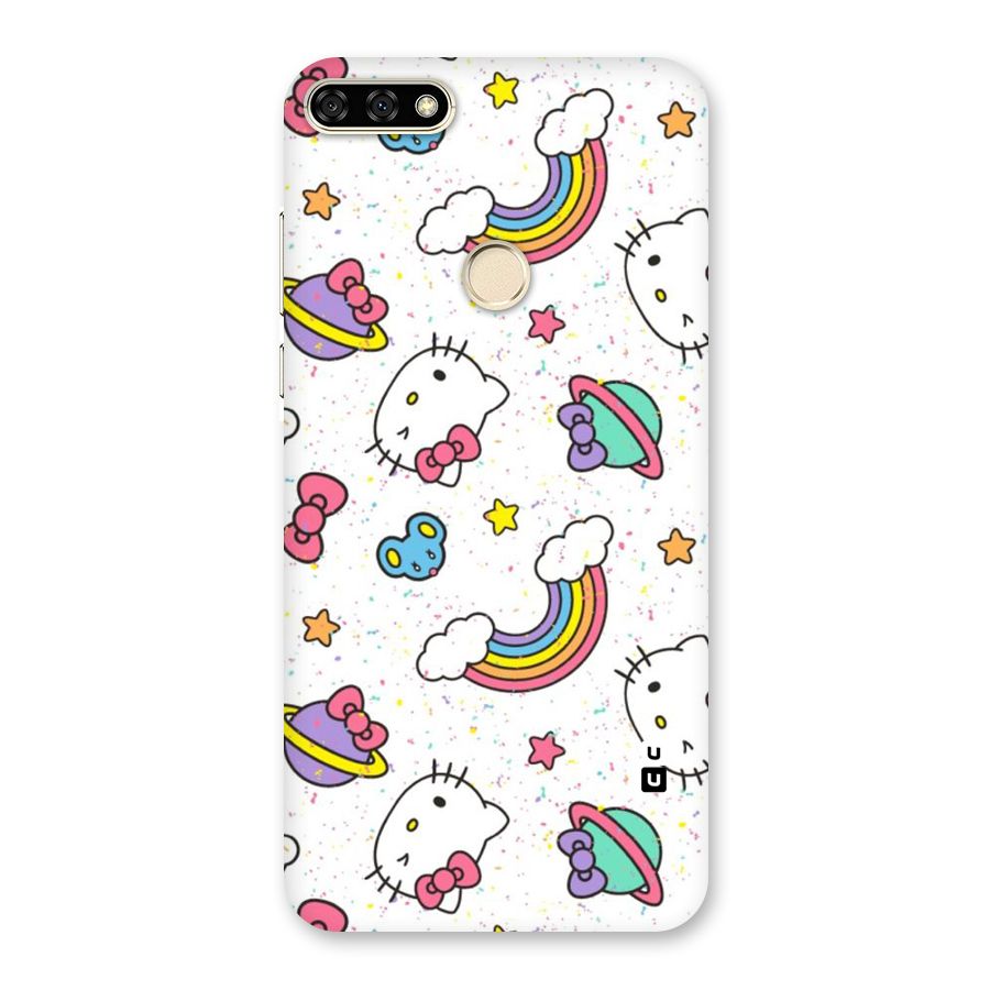 Rainbow Kit Tee Back Case for Honor 7A