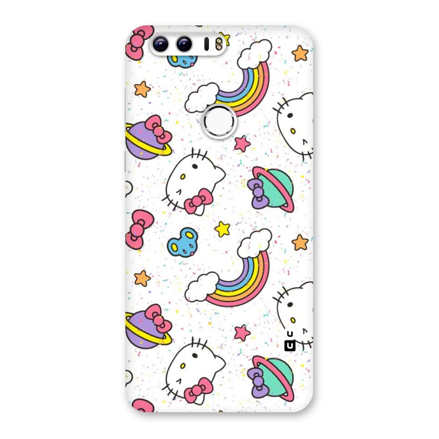 Rainbow Kit Tee Back Case for Honor 8