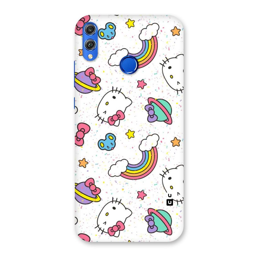 Rainbow Kit Tee Back Case for Honor 8X