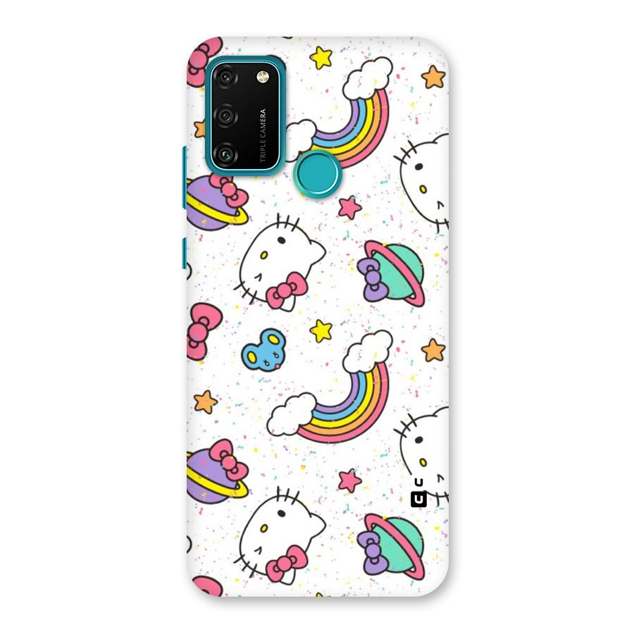 Rainbow Kit Tee Back Case for Honor 9A