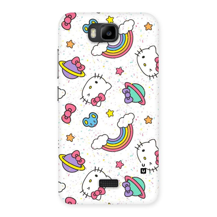 Rainbow Kit Tee Back Case for Honor Bee