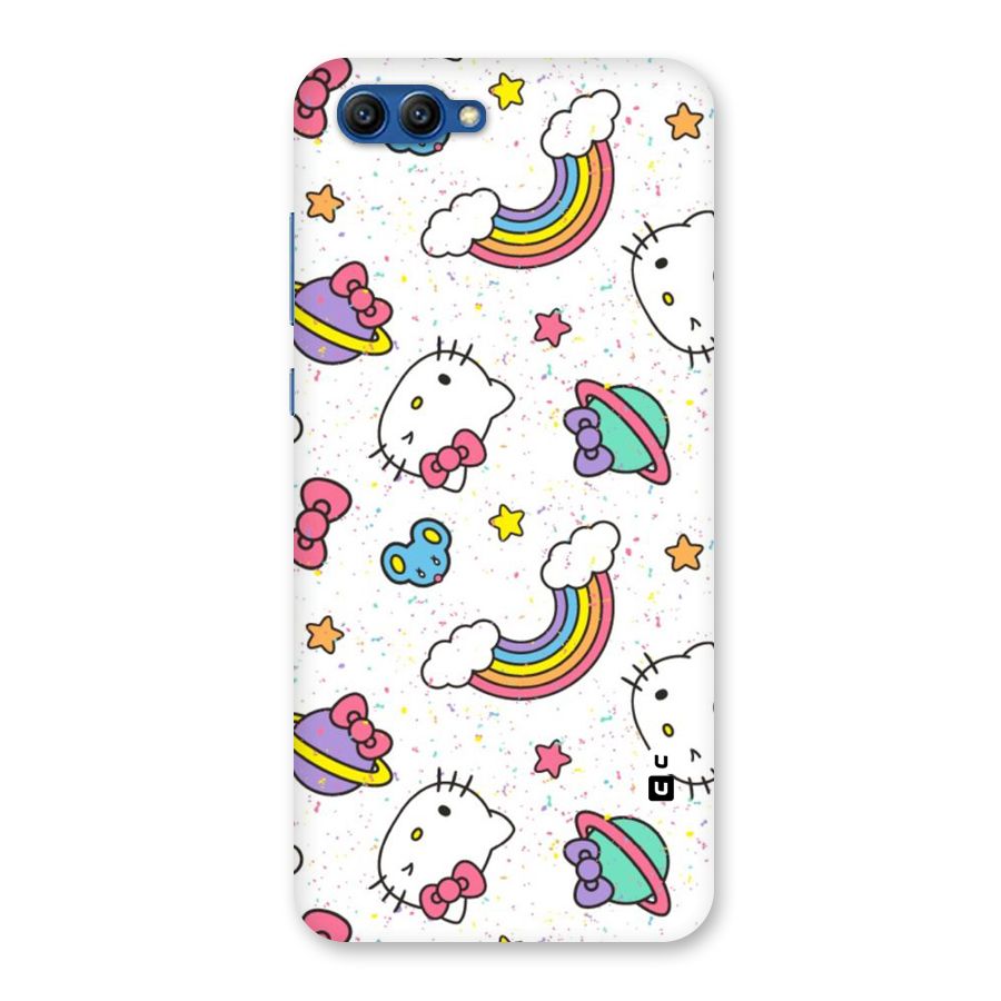 Rainbow Kit Tee Back Case for Honor View 10