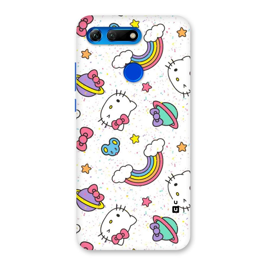 Rainbow Kit Tee Back Case for Honor View 20