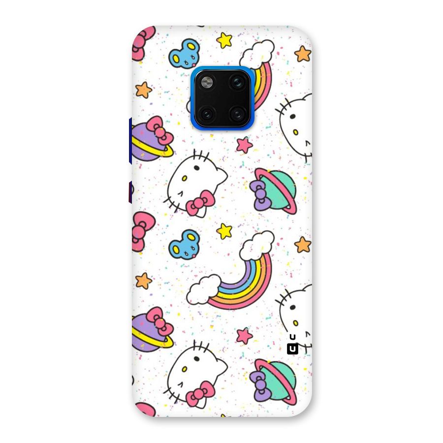 Rainbow Kit Tee Back Case for Huawei Mate 20 Pro