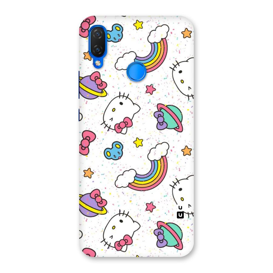 Rainbow Kit Tee Back Case for Huawei P Smart+
