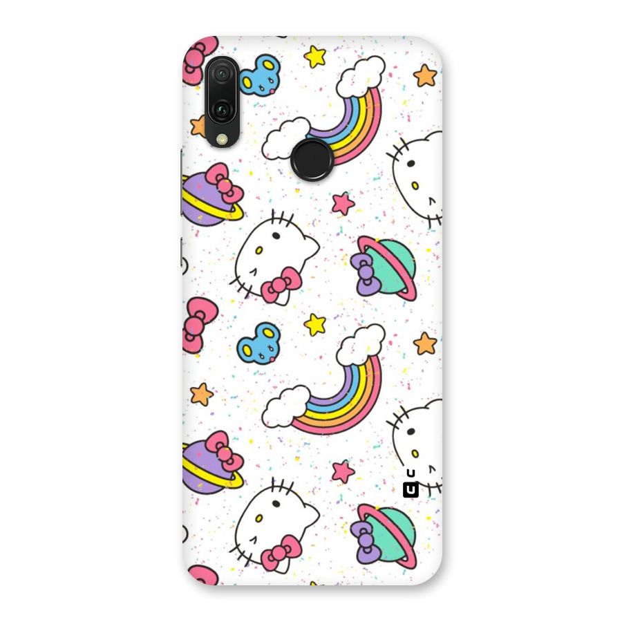 Rainbow Kit Tee Back Case for Huawei Y9 (2019)
