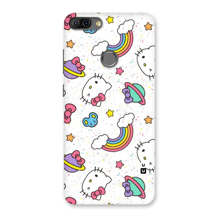 Rainbow Kit Tee Back Case for Infinix Hot 6 Pro