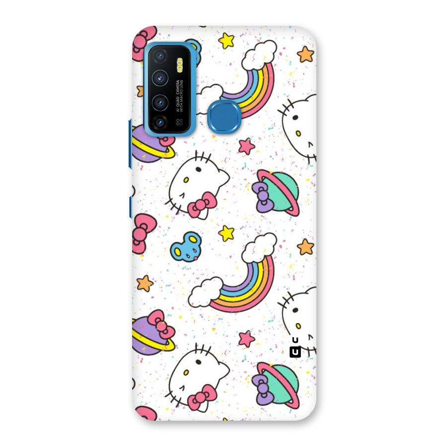 Rainbow Kit Tee Back Case for Infinix Hot 9
