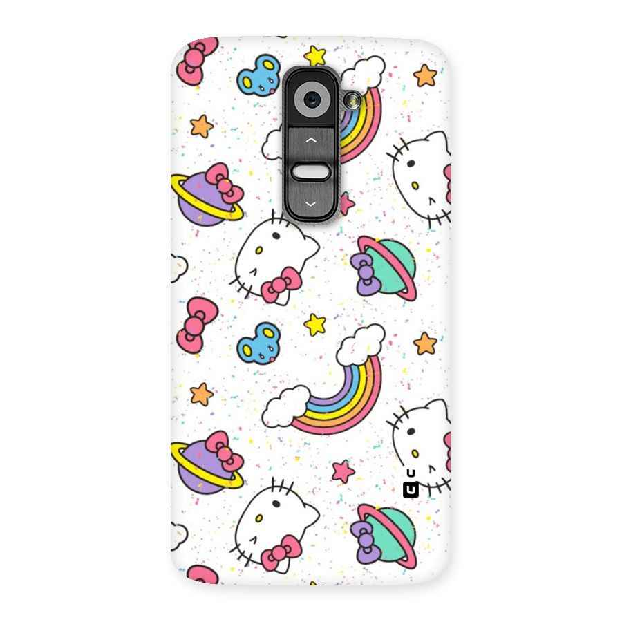 Rainbow Kit Tee Back Case for LG G2