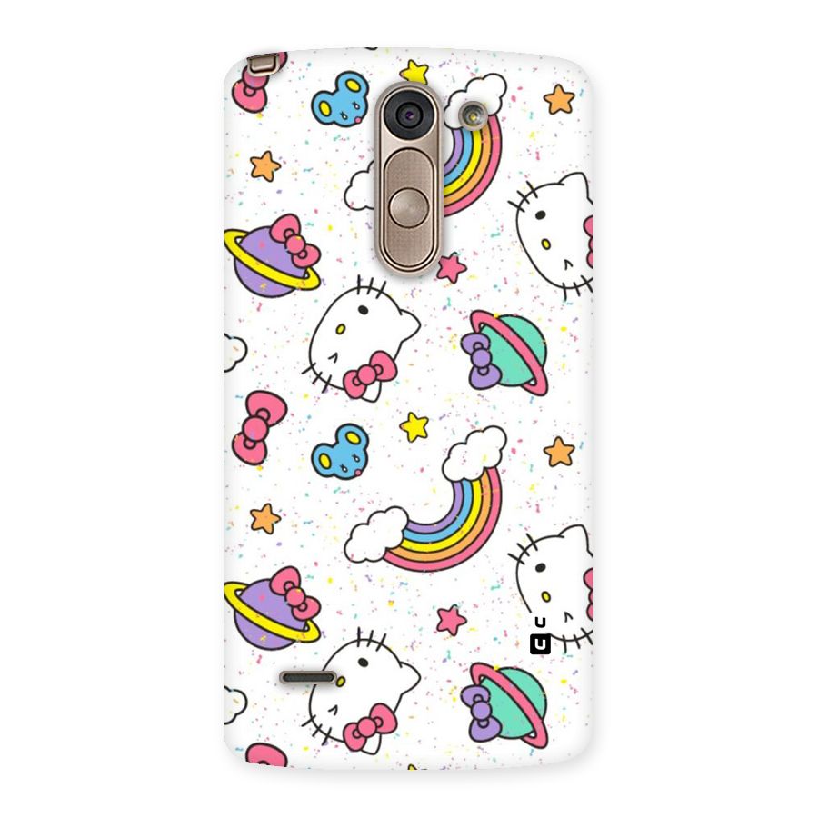 Rainbow Kit Tee Back Case for LG G3 Stylus