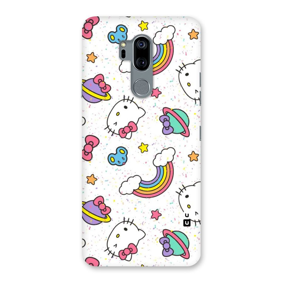Rainbow Kit Tee Back Case for LG G7