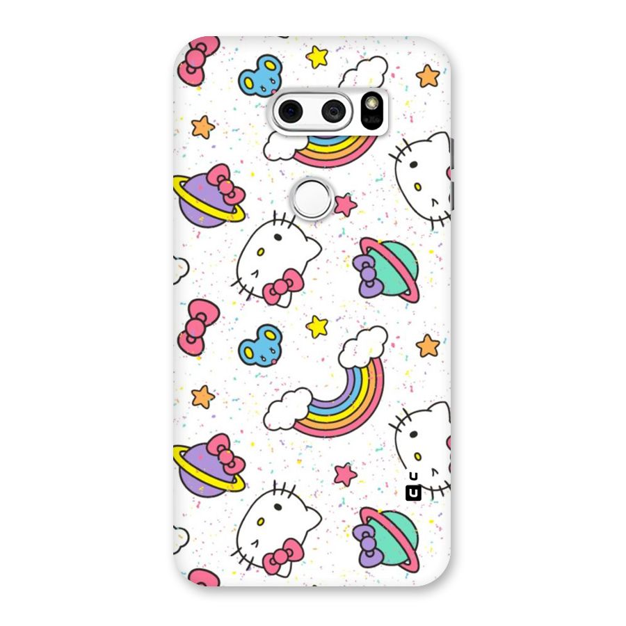 Rainbow Kit Tee Back Case for LG V30