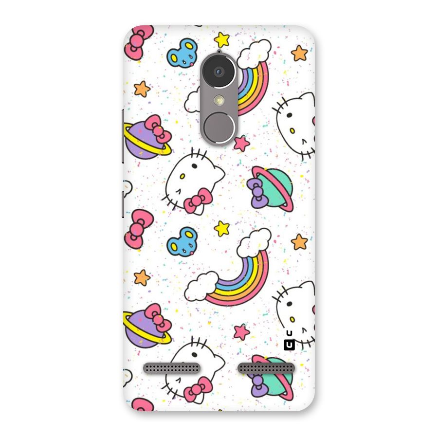 Rainbow Kit Tee Back Case for Lenovo K6 Power