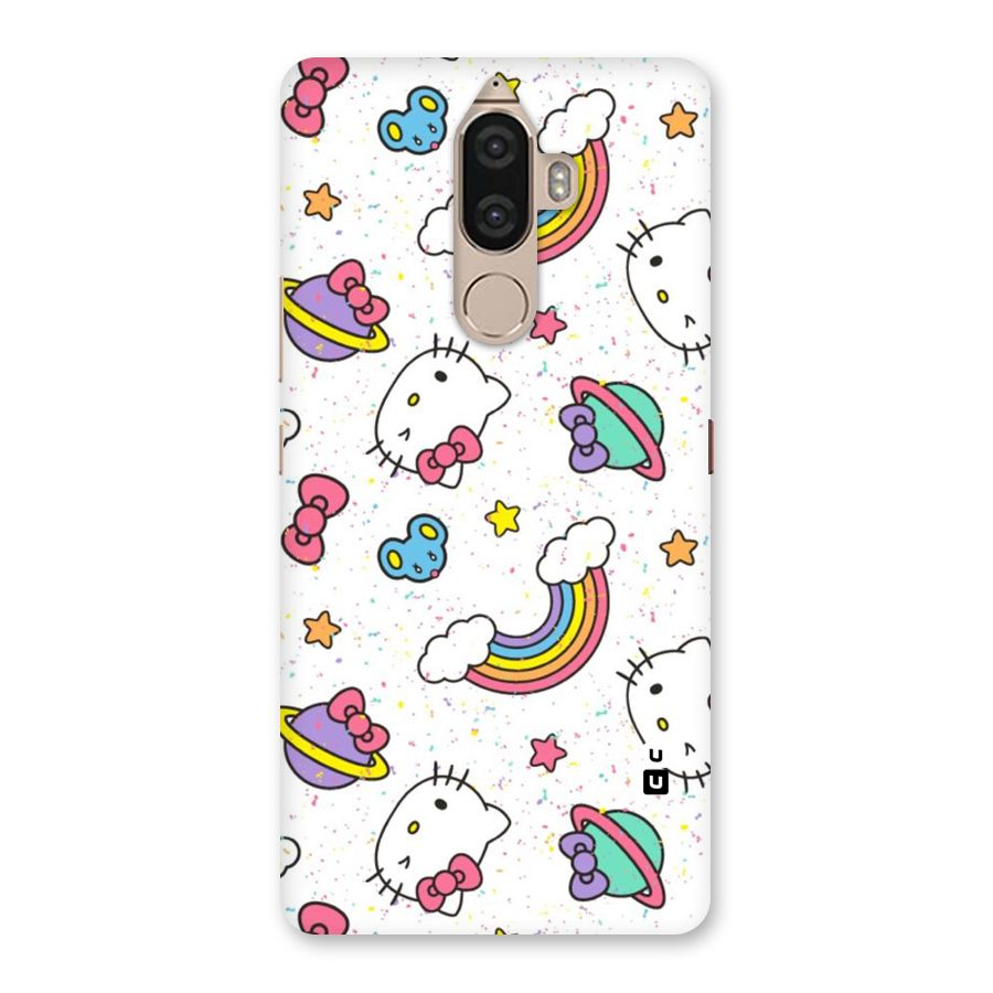 Rainbow Kit Tee Back Case for Lenovo K8 Note