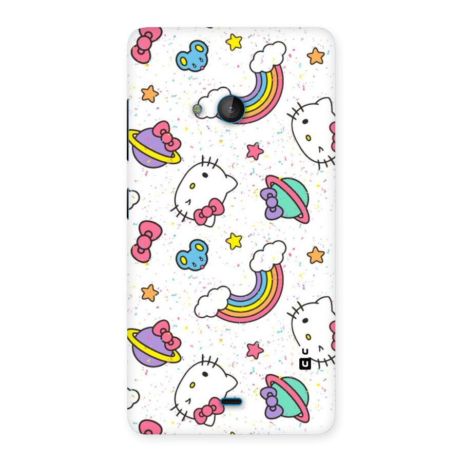 Rainbow Kit Tee Back Case for Lumia 540