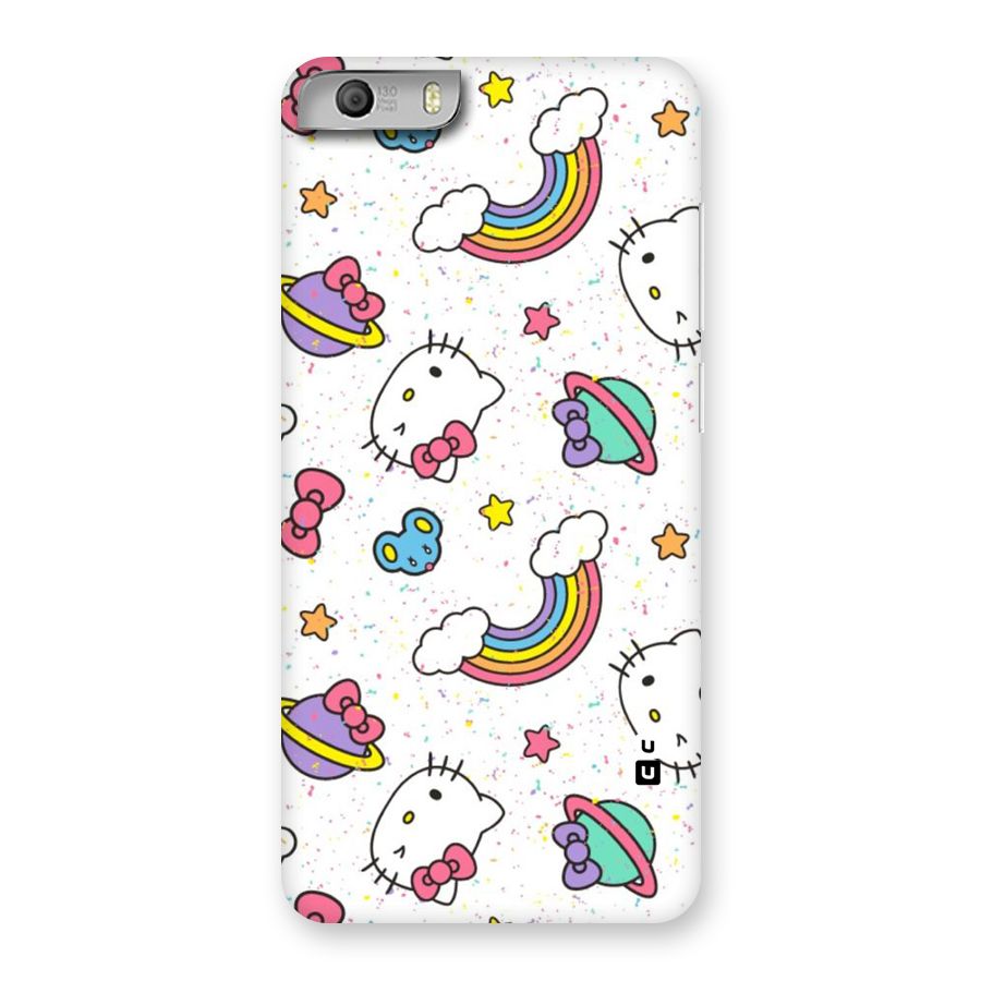Rainbow Kit Tee Back Case for Micromax Canvas Knight 2