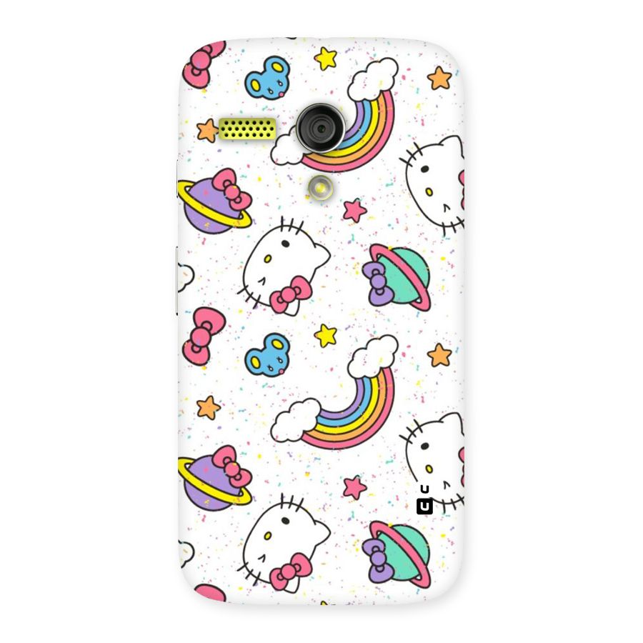 Rainbow Kit Tee Back Case for Moto G