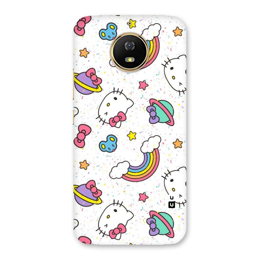 Rainbow Kit Tee Back Case for Moto G5s