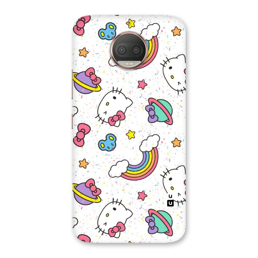 Rainbow Kit Tee Back Case for Moto G5s Plus